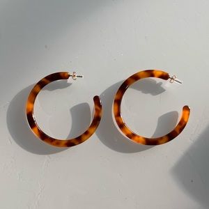 ZARA Tortoise Shell Earrings